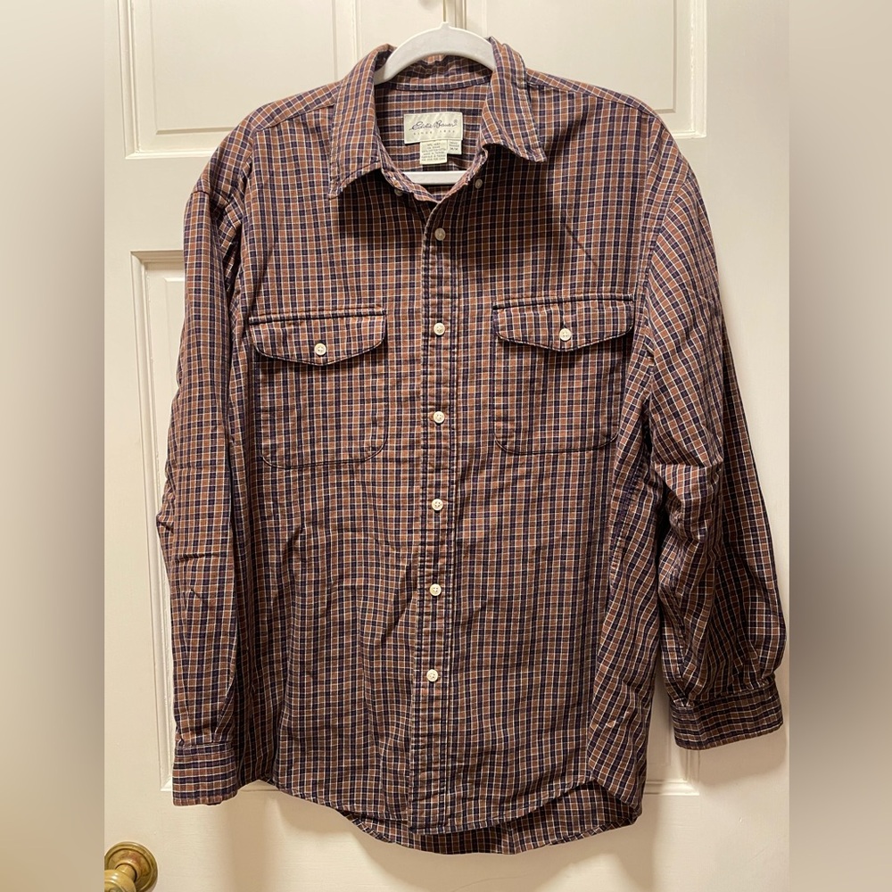 Men’s Medium Eddie Bauer Button Down Shirt
